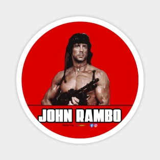 John Rambo2 Magnet